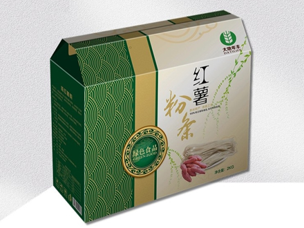 农产品土特产包装箱手工粉条礼品盒