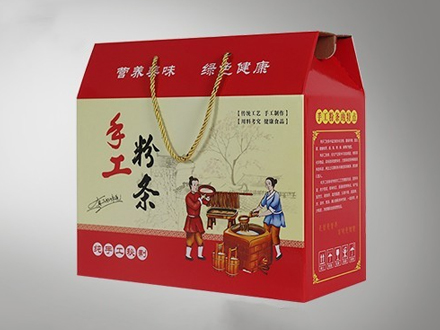 农产品土特产包装箱手工粉条礼品盒